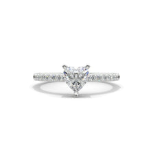 Load image into Gallery viewer, Heart Moissanite Ring

