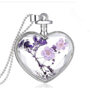 Lavender Necklace Pendant