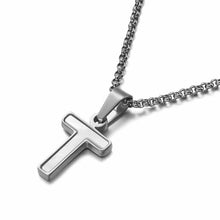 Load image into Gallery viewer, Shell Letter Necklaces  A-Z Initial Pendants
