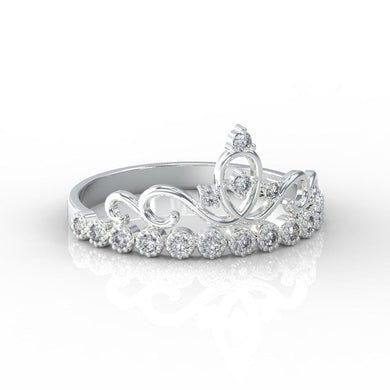 “Luxury Living” Diamond Tiara  Ring - Giliarto