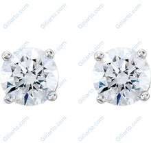 Load image into Gallery viewer, 1 CTW  Diamond Stud Earrings - Giliarto
