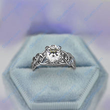 Load image into Gallery viewer, promissory moissanite ring
