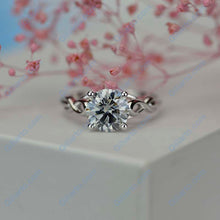 Load image into Gallery viewer, Gray Moissanite  Ring
