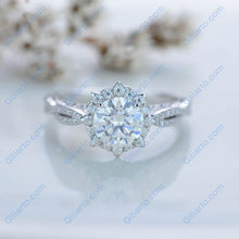 Load image into Gallery viewer, Adara Moissanite Classic Engagement Ring
