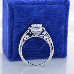 Adara Moissanite Classic Engagement Ring