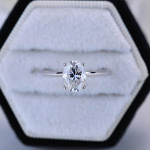 Load image into Gallery viewer, 1.5 Carat Moissanite 14K White Gold Engagement Promissory Ring
