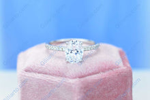 Load image into Gallery viewer, 2 Carat Oval Diamond Imitation Gem Engagement Ring
