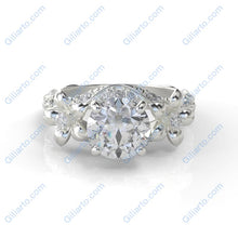 Load image into Gallery viewer, 2.0 Carat Moissanite Diamond Engagement Ring - Giliarto
