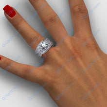Load image into Gallery viewer, Infinitely Yours  Moissanite Diamond Engagement Ring - Giliarto
