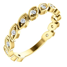 Load image into Gallery viewer, 14K Gold 1/6 CTW Diamond Anniversary Band
