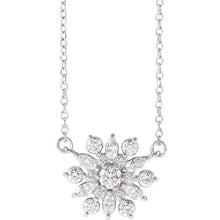 Load image into Gallery viewer, 1/2 CTW Diamond Vintage-Inspired 16&quot; Necklace - Giliarto
