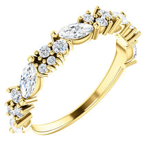 Load image into Gallery viewer, 14K Gold 7/8 CTW Diamond Anniversary Band
