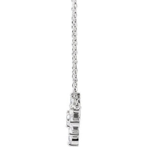 1/2 CTW Diamond Vintage-Inspired 16" Necklace - Giliarto