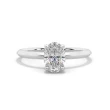 Load image into Gallery viewer, oval moissanite ring
